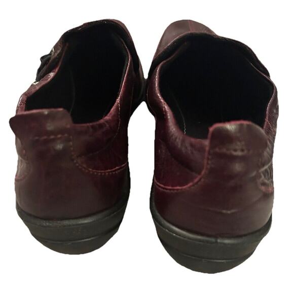 Romika Shoes Womens Size 37 6.5 -7 Brown Black Leather‎ Slip On Comfort Loafer - Picture 9 of 10